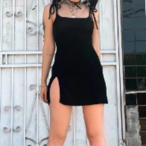 ISO Tunnel Vision Nightiming Dress in black, gray, or red